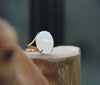 Top Grade White Jade Ring #1907