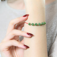 Canadian Jade Red Lucky Bracelet #509