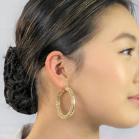 10k Yellow Gold Earrings #1583