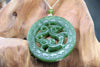 Canadian Jade Dragon Necklace #1139