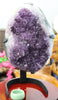 Dinosaur Egg AMETHYST ON METAL BASE 12.82KG #1582