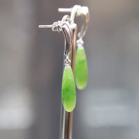 SILVER DROP EARRINGS #1068