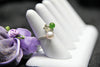 14K AKOYA SALT SEA PEARL JADE RING #1651