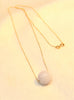 18k Jadeite Bead Necklace #1701