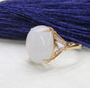 Top Grade White Jade Ring #1907