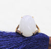 Top Grade White Jade Ring #1907