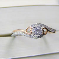 10K Diamond Ring #1556