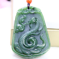 SNAKE JADE PENDANT#1763