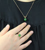 18K Siberian Jade Ring #1905