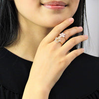 10K Rose Gold Ring #1565