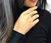 14K AKOYA SALT SEA PEARL JADE RING #1651