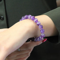 Natural Amethyst Bracelet #1850