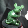 Hand Carved Jade Animal - Mouse #2314