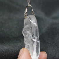 TOP GRADE ROCK CRYSTAL PENDANT #1570