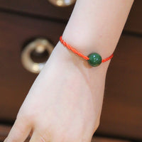 Jade Red String Bracelet #2129