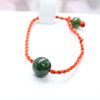 Jade Red String Bracelet #2129