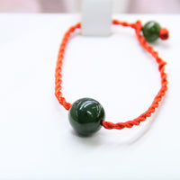 Jade Red String Bracelet #2129