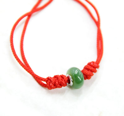 Jade Red String Bracelet #2243