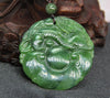 Jade PI Harmony Ruyi Cloud Dragon Pendant #1156