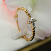 14K Diamond Ring #1542