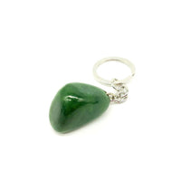 Canadian Jade Polished Rough Stone Key Chain #103