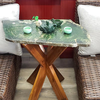 Canadian Nephrite Jade Tea Table