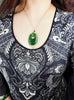 Canadian Nephrite Jade Pendant Necklace #1115