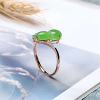 Siberian Nephrite Jade Ring #1604